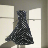RIXO "Minni" Silk Polka Dot Dress - Size: M
